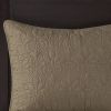 Reversible Quilt Set Mocha King/Cal King