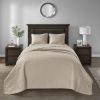 Reversible Quilt Set Khaki Twin/Twin XL