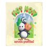 Elf Silk Touch Throw Blanket, 50" x 60", Not Now Arctic Puffin