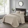 Reversible Bedspread Set Khaki Queen