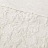 Tufted Cotton Chenille Medallion Fringe Coverlet Mini Set