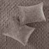 3 Piece Velvet Quilt Set