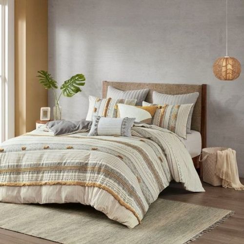 3 Piece Cotton Duvet Cover Set