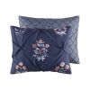 3 Piece Pintuck Duvet Cover Set